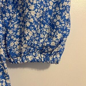 Floral Blue and White Dress from Tuckernuck